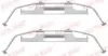 Рем/к-кт гальмівних колодок перед. BMW X5 (E53) 00-/5 (E39) -00 quick brake 109-1642