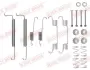 Ремкомплект колодок тормозных DAEWOO/CHEVROLET LANOS/AVEO зад. барабан. п/э уп. quick brake 1050849