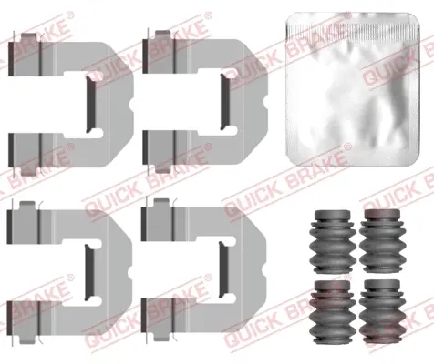 Ремкомплект направляющих тормозного суппорта quick brake 109-0162