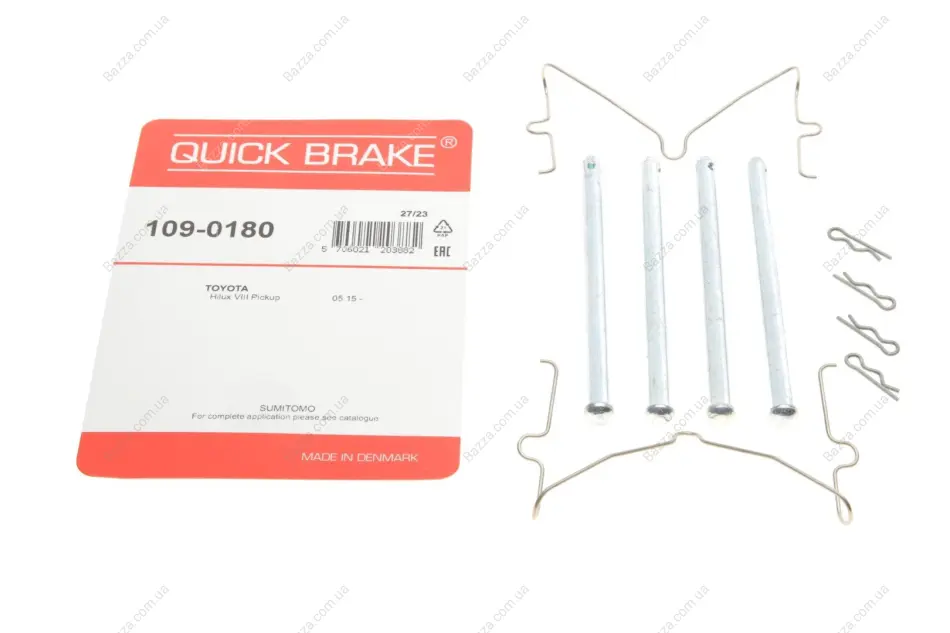 Ремкомплект направляющих тормозного суппорта quick brake 1090180
