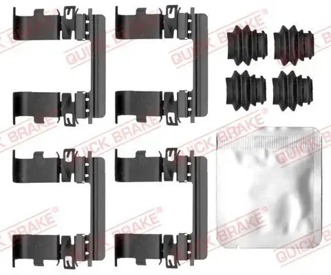Ремкомплект направляющих тормозного суппорта quick brake 1090185