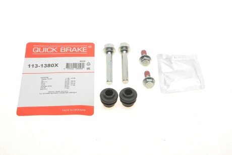 Ремкомплект направляющих тормозного суппорта quick Brake 1131380X