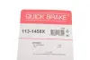 Ремкомплект направляющих тормозного суппорта quick brake 1131458X