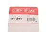 Ремкомплект направляющих тормозного суппорта quick brake 1140014