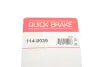 Ремкомплект направляющих тормозного суппорта quick brake 1140039