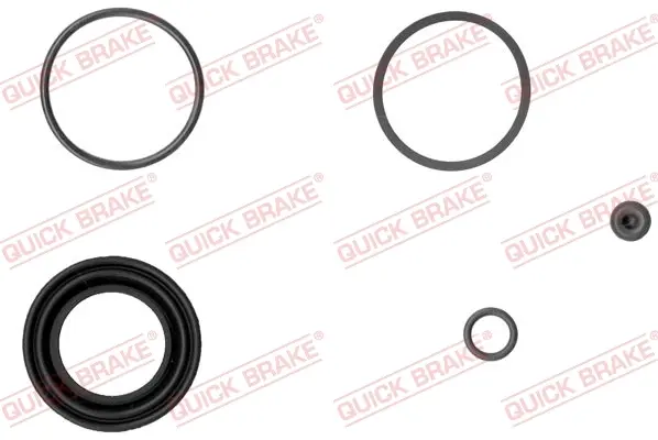 Ремкомплект направляющих тормозного суппорта quick brake 114-0066