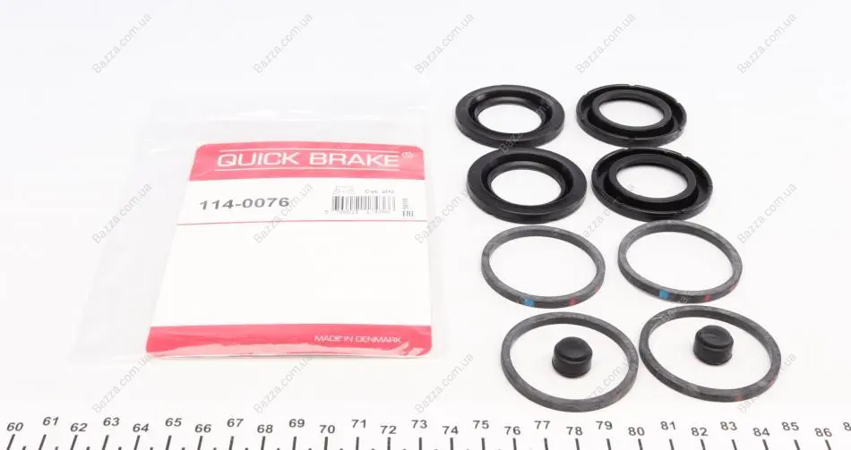 Ремкомплект направляющих тормозного суппорта quick brake 114-0076