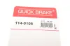 Ремкомплект гальмівного супорта Quick Brake 1140106 (фото 8)