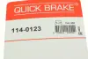 Ремкомплект направляющих тормозного суппорта quick brake 1140123