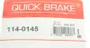 Ремкомплект гальмівного супорта Quick Brake 1140145 (фото 7)