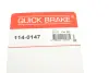 Ремкомплект направляющих тормозного суппорта quick brake 1140147