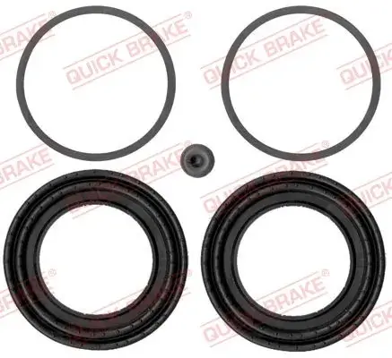 Ремкомплект направляющих тормозного суппорта quick brake 114-0232