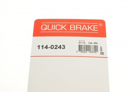 Ремкомплект направляющих тормозного суппорта quick Brake 114-0243