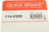 Ремкомплект направляющих тормозного суппорта quick brake 1140289