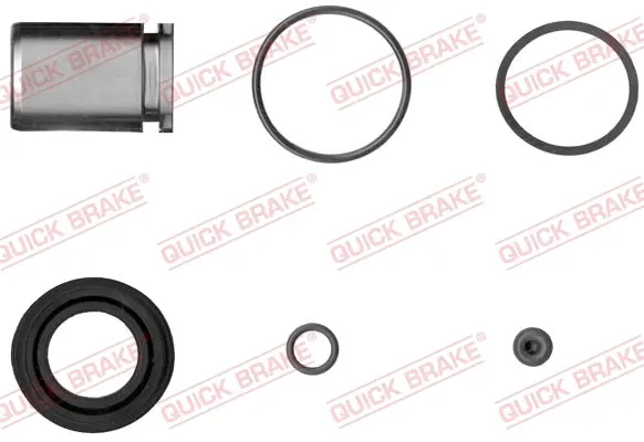Ремкомплект направляющих тормозного суппорта quick brake 114-5015