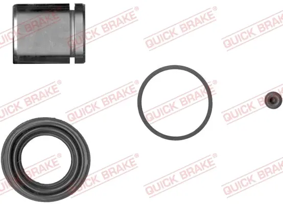 Ремкомплект направляющих тормозного суппорта quick brake 114-5034