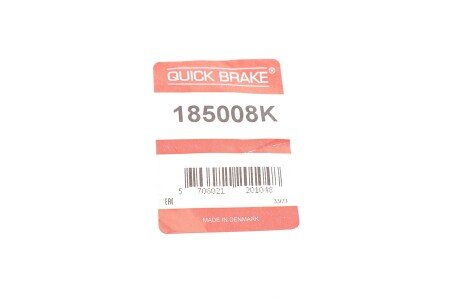 Ремкомплект направляющих тормозного суппорта quick Brake 185008K