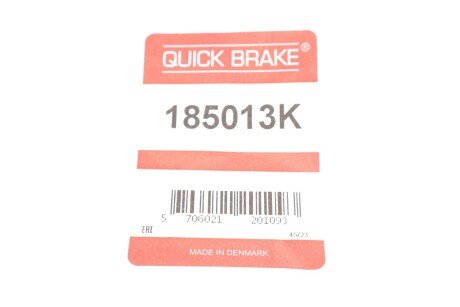 Ремкомплект направляющих тормозного суппорта quick Brake 185013K