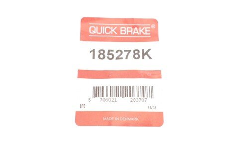 Ремкомплект направляющих тормозного суппорта quick Brake 185278K