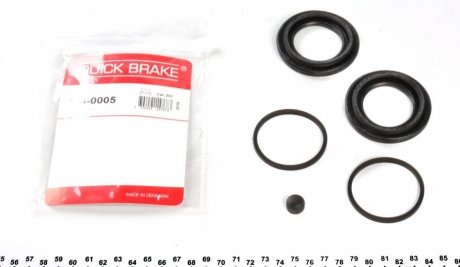 Ремкомплект направляющих тормозного суппорта quick Brake 114-0005