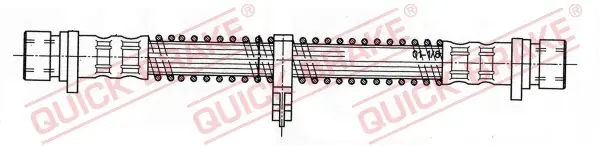 Гальмівний шланг Quick Brake 22920 (фото 1)