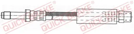 Тормозной шланг quick brake 32.327