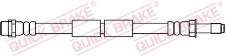 Тормозной шланг quick Brake 32.427 на Мерседес Спринтер 313