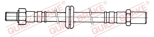 Тормозной шланг quick brake 33101