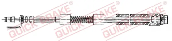 Гальмівний шланг Quick Brake 37.928 (фото 1)
