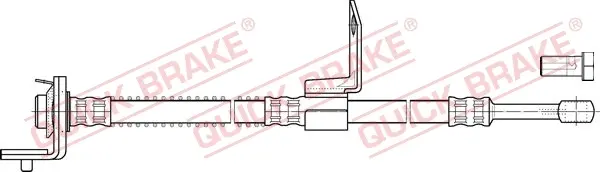 Гальмівний шланг Quick Brake 50857X (фото 1)