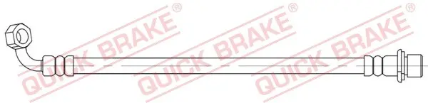 Гальмівний шланг Quick Brake 58016 (фото 1)