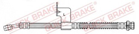 Тормозной шланг quick Brake 59.937 на Киа Каренс 2, 3