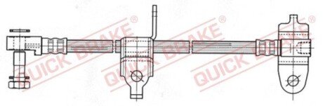 Тормозной шланг quick Brake 59.976X на Форд Transit