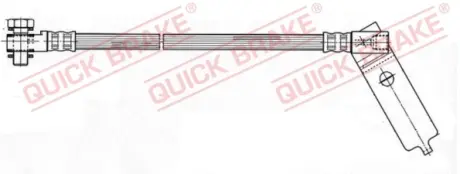 Гальмівний шланг Quick Brake 59.978X