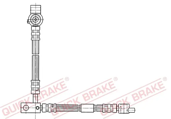 Тормозной шланг quick brake 59.994