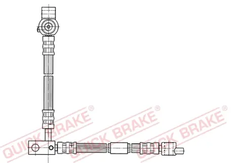 Гальмівний шланг Quick Brake 59.994
