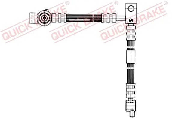 Гальмівний шланг Quick Brake 59.995 (фото 1)