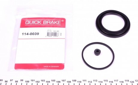 Ремкомплект направляющих тормозного суппорта quick Brake 114-0039
