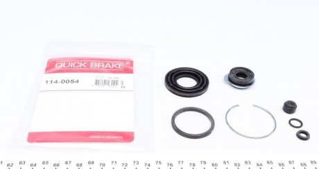 Ремкомплект гальмівного супорта quick Brake 114-0054