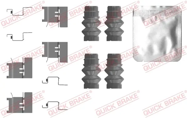 Тормозные колодки quick brake 109-0120