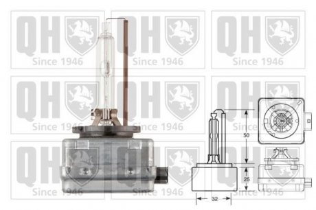 Автолампа D1S 85V 35W PK32d-2 quinton Hazell QBL402G