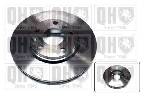 Гальмiвнi диски переднi, 280mm Quinton Hazell BDC5838