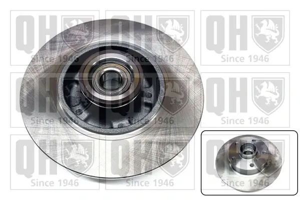 Гальмiвнi диски з пiдшипником quinton hazell BDC6165