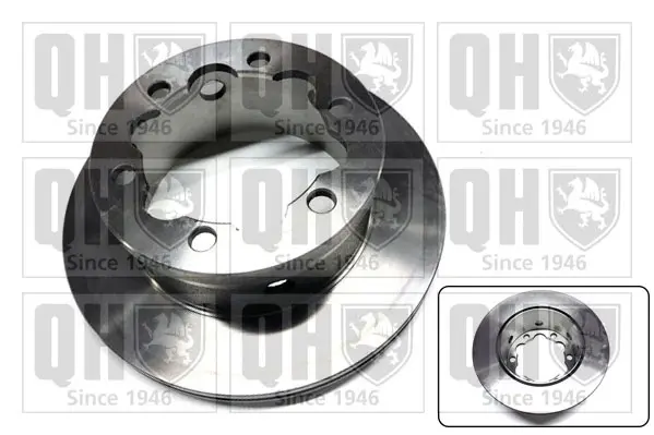 Гальмiвнi диски заднi quinton hazell BDC4543