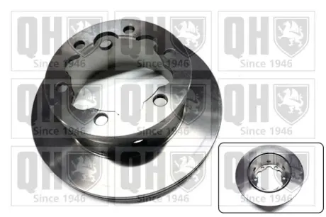 Гальмiвнi диски заднi quinton hazell BDC4543