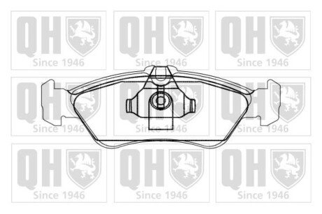 Тормозні (гальмівні) колодки quinton Hazell BP869