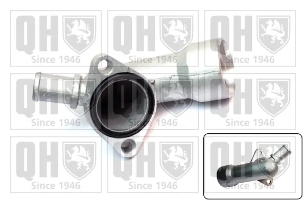 Патрубок системи охолодження Quinton Hazell QTH831CF (фото 1)