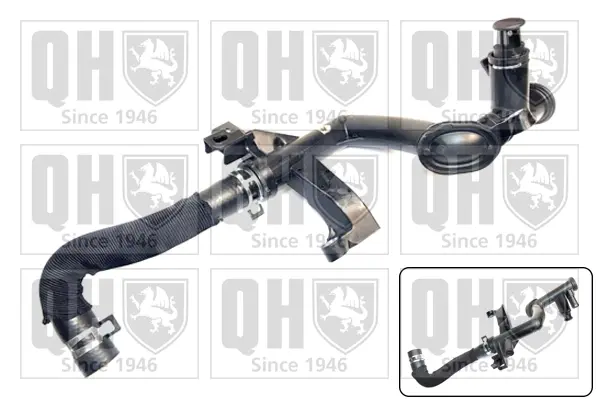Патрубок системи охолодження quinton hazell QTH897CF