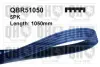 Ремiнь клиновий 5PK#1050 quinton hazell QBR51050
