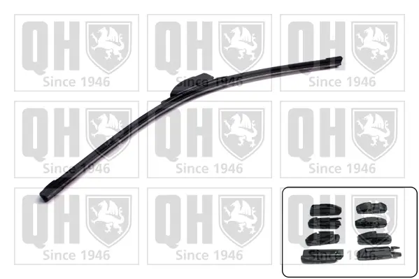 Щiтка склоочисника 530mm зi сторони водiя quinton hazell QAW021